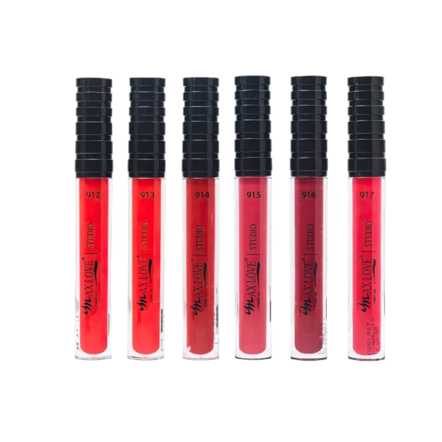 Lip Gloss Efeito 3D (912 a 917) - Max Love (CVC-1749)