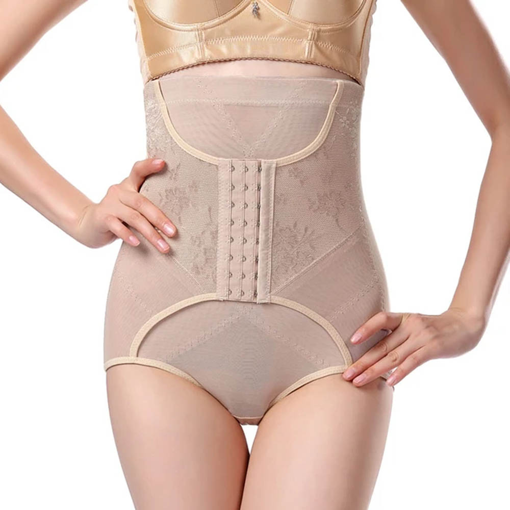 Calcinha Modeladora Seca Barriga e Cintura com Alta Compressão com Gancho M (8967_2407)