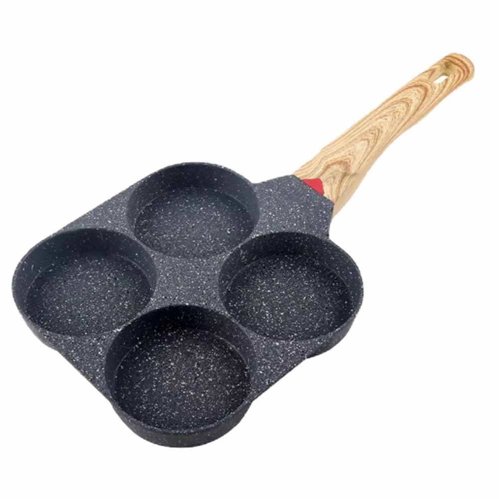 Frigideira Panela Profissional 4 em 1 Antiaderente para Hambúrguer Omelete Panqueca (9323)