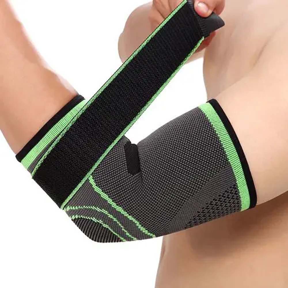 Cotoveleira Reforço Cruzado Alta Compressão Alivio de Dor e Inchaço (8997)