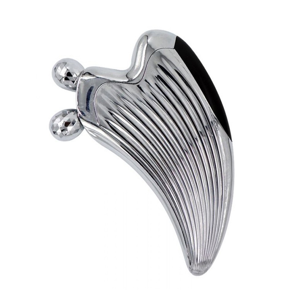 Massageador Facial Corporal 3D Relaxante Terapêutico Rolo Duplo Painel Solar (7289)