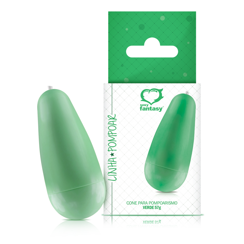 Cone para Pompoarismo Verde 57g (001565)