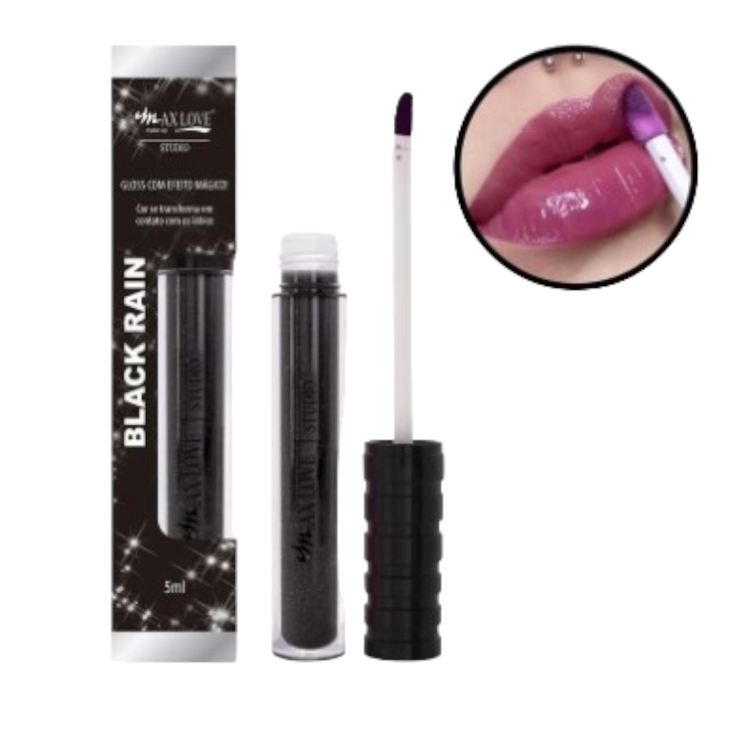 Gloss Labial Black Rain Max Love (3271)
