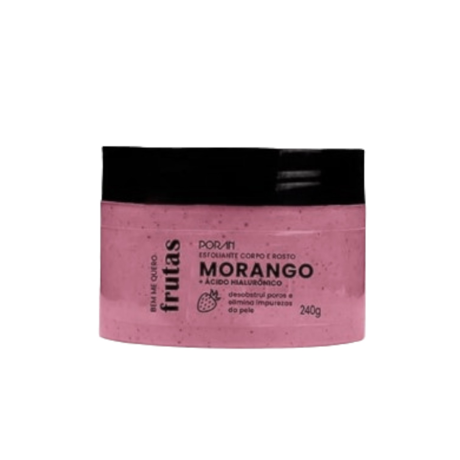 Esfoliante Corpo e Rosto Morango Porán (1413)