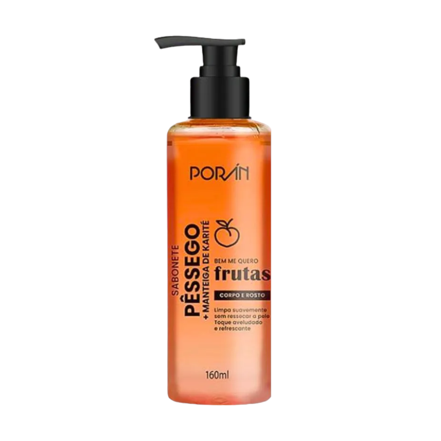 Sabonete Pêssego Corpo e Rosto 160ml - Poran (321)