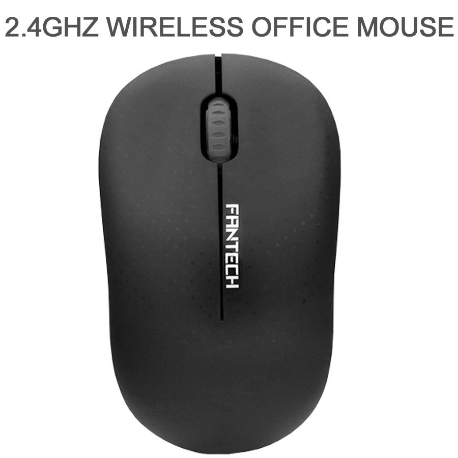 Mouse Sem Fio Fantech Forma Confortável W188 Preto 1200DPI (2643758)