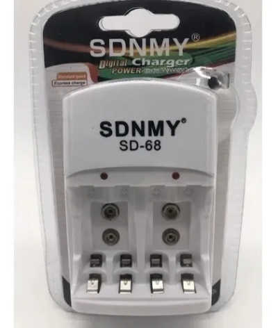 Carregador De Pilhas Sdnmy Digital Charger Power Sd-68 (E15.05.04)