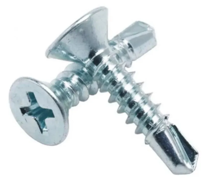 500 Pç Parafuso Cab Chata Phillips 4,2 X 16 Auto Atarraxante (E6.05.05)