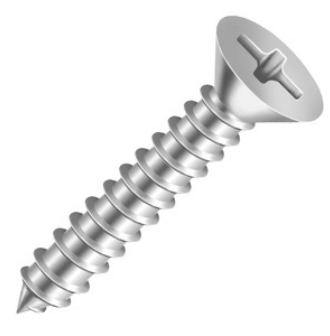 200 pçs Parafuso Chata Phillips Inox Atarrachante 4,8 x 50 (E6.03.05)