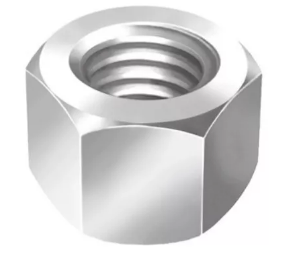 100x Peças PORCA SEXTAVADA MA 5mm Chave 8mm ZINCADO BRANCO (E3.06.02 - 100 unidades)