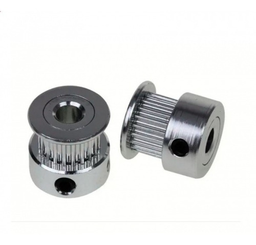 Polia Gt2 20 Dentes Furo 6mm P/ Correia 6mm 3d Reprap Cnc (00.14.03)
