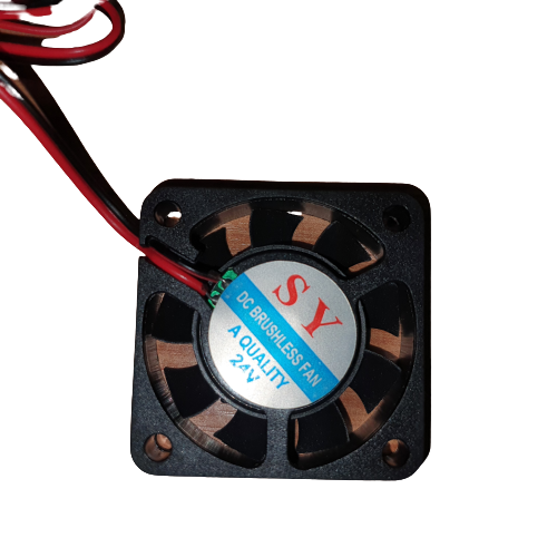 Ventoinha Cooler Fan 40x40x10mm 24V 9 pás Creality Ender 3 cabo longo 4010 (05.07.03)