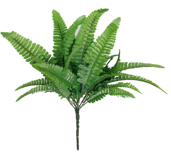 Samambaia Artificial Plantas Casa parede Folhagem 50 x 35 cm (04.05.19)