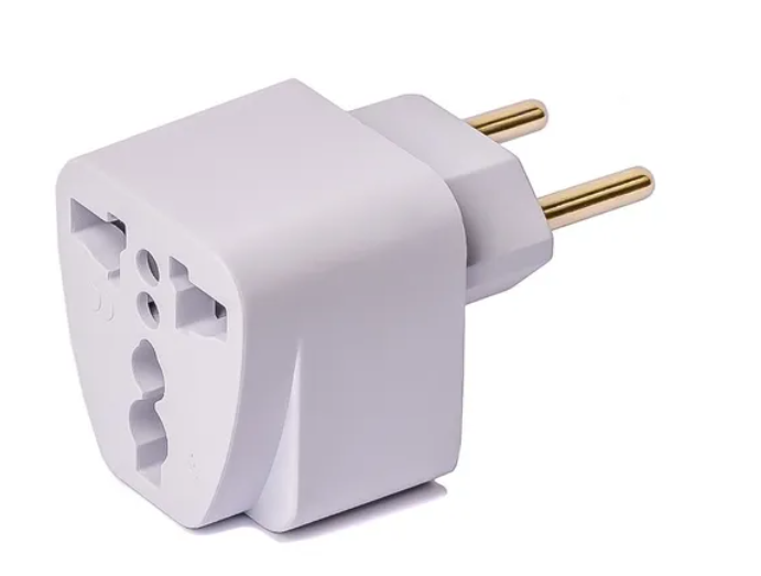 Adaptador Tomada Universal Padrão Europeu  Para Brasil (04.04.17)