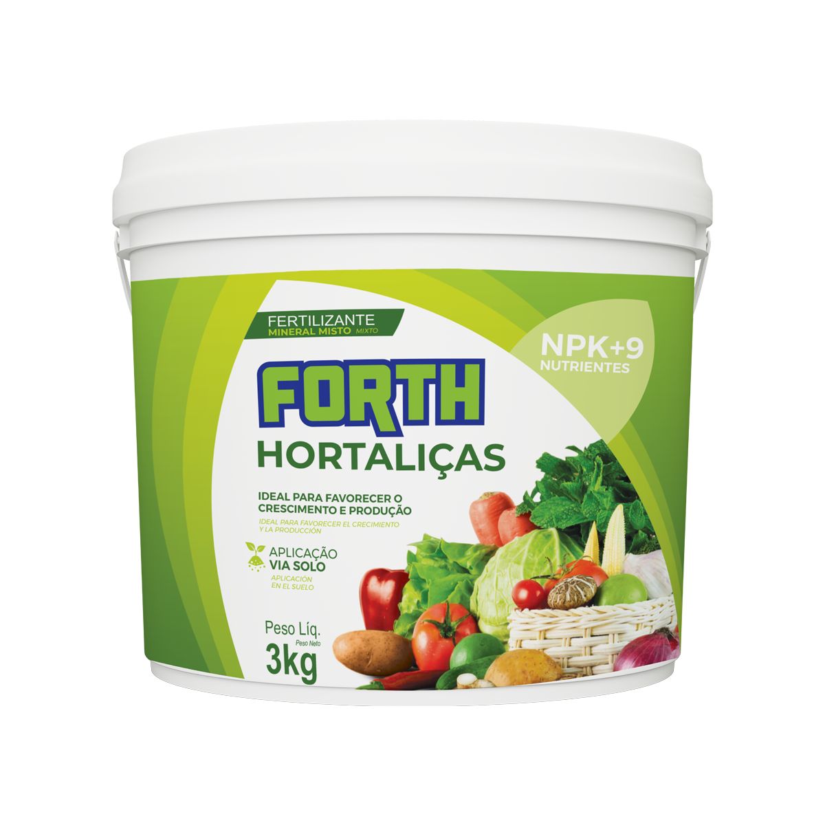 Adubo Para Hortaliças 3kg Forth Jardim Para Horta E Temperos (7898268383033)