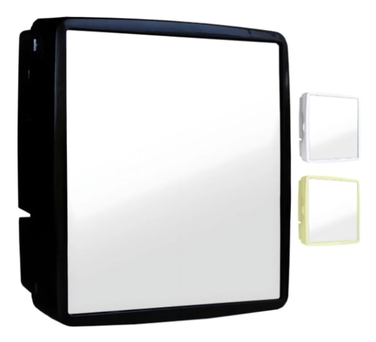 Armário De Plástico Para Banheiro Espelho Reversível Sintex (02.03.00)