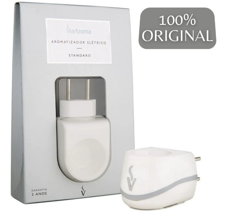 Aromatizador Difusor De Aroma Elétrico Standard - Via Aroma (02.02.03)