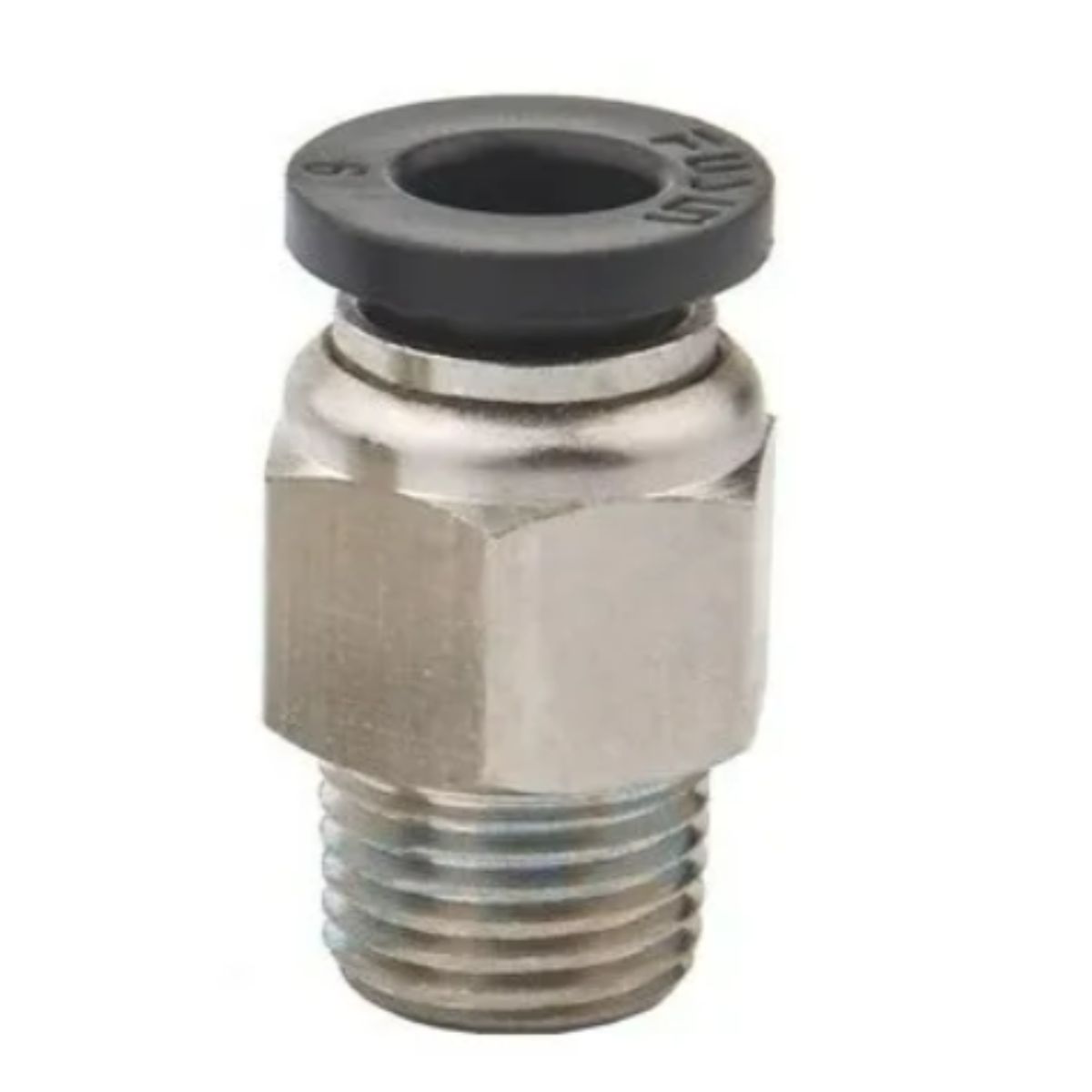 Conector Pneumático Bowden Pc6-01 Ptfe 6mm Com Rosca M10 (02.06.02.01)