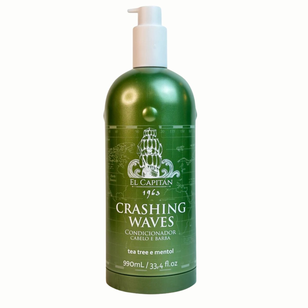 Crashing Waves Condicionador Cabelo E Barba 990ml El Capitan (7897090149893)