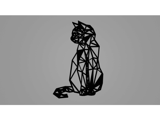 Decoração Para Parede Cute Gato Gatinho Cat Lindo (3d.06.03.09)