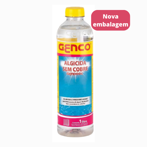 Genpool Algicida Sem Cobre Elimina Alga Agua Piscina Genco (G6.03.02)