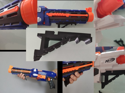 Grip Para Nerf Foregrip Upgrade Punho (3d.00.05.08)