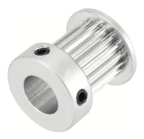 Kit 2 Unid. Polia Gt2 20 Dentes Furo 8mm P/ Correia 6mm 3d (00.09.11-2unidades)