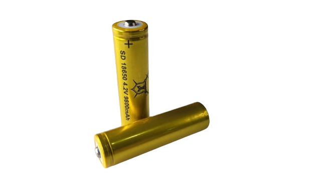 Kit 2x Bateria Lanterna 18650 SD18650 SD 9800mAh 4.2V Li-ion (7897523151462)