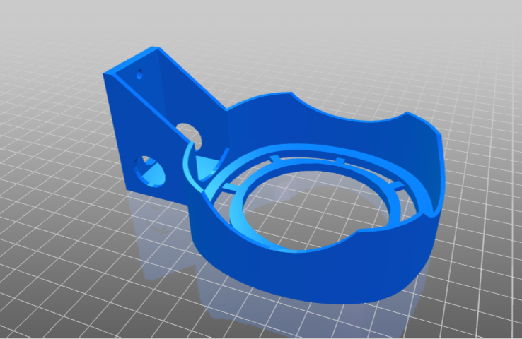 Suporte de parede para Roteador Wifi tp-link M4 AC1200 (3d.02.06.12)