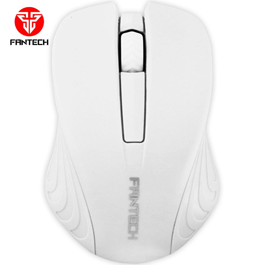Mouse Sem Fio Fantech Alcance 10m 2.4ghz W189 Branco 1200DP (2643761)