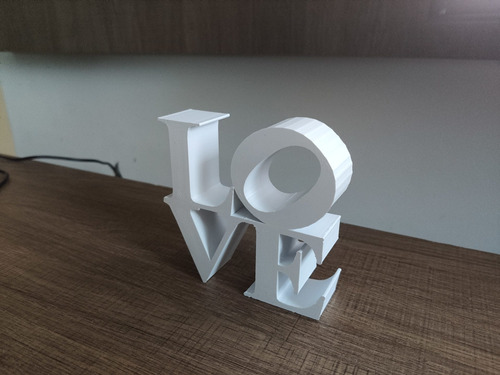 Letreiro Decorativo Love Decoração De Mesa 10cm De Altura (3d.03.09.08 Pai)