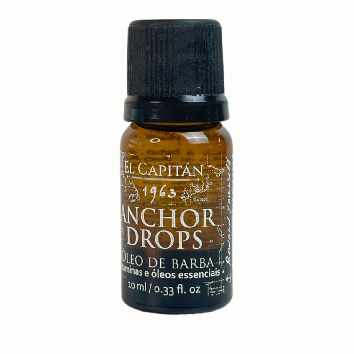 Óleo De Barba Anchor Drops 10ml El Capitán (7896785520184)