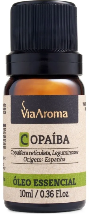 Óleo Essencial Copaíba 10ml - Via Aroma (C1.02.02)