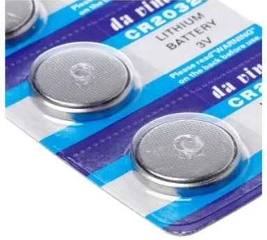 Pilha Bateria Lithium Moeda Cr2032 3v Cartela - 10 Unidades (05.31.03 - 2 unidades)