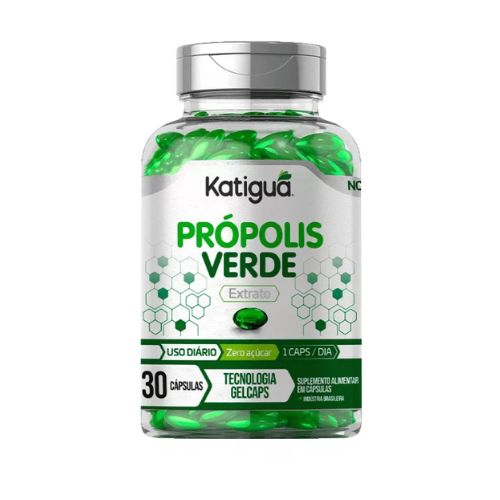 Própolis Verde 500mg 30caps Katiguá (7898714761033)