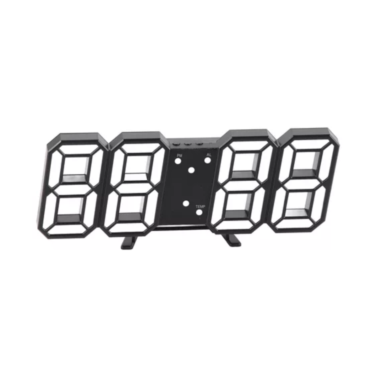 Relógio De Mesa E Parede Digital Led Com Data Alarme (7897523153343)