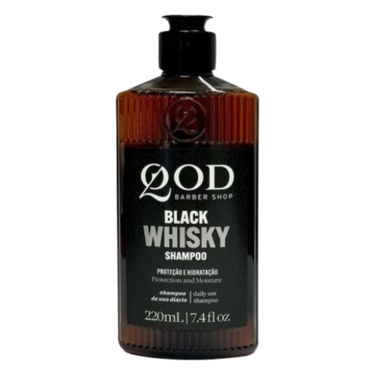 Shampoo Old School Whisky 220ml Hidratação Profunda Qod (7898599810208)