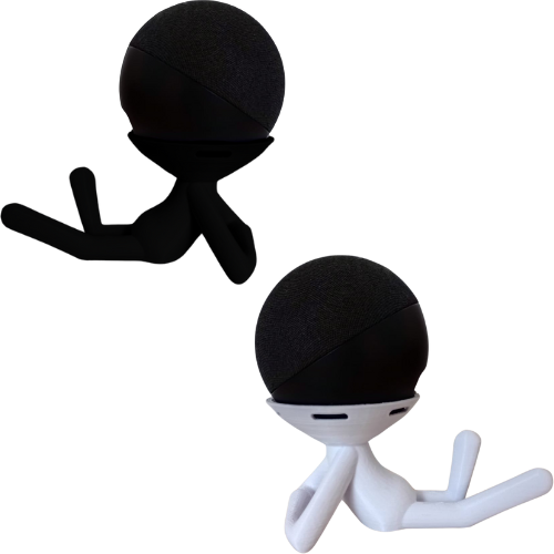 Suporte Alexa Echo Dot 4 e 5 - Robert Deitado Amazon (3D.1040 Pai)