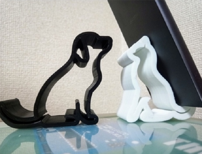 Suporte Apoio De Mesa Tablet Celular Decorativo Cachorro (3d.02.05.08)