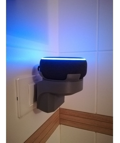 Suporte Apoio Tomada Horizontal Space S Amazon Echo Dot 3 (3d.01.01.03 pai)