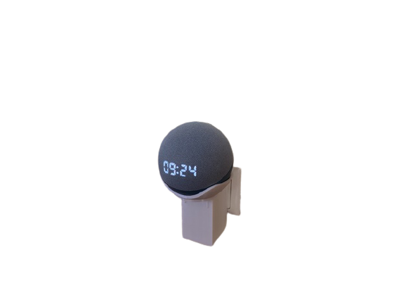 Suporte Base Parede Tomada Alexa Amazon Echo Dot 4 e 5 (3d.01.09.07 PAI)