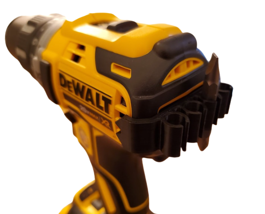 Suporte Bits compatível com Furadeira Dewalt 20v Max XR (3d.1026)