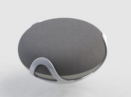 Suporte De Parede Para Google Home Mini +segurança+parafuso (3d.01.05.08 pai)