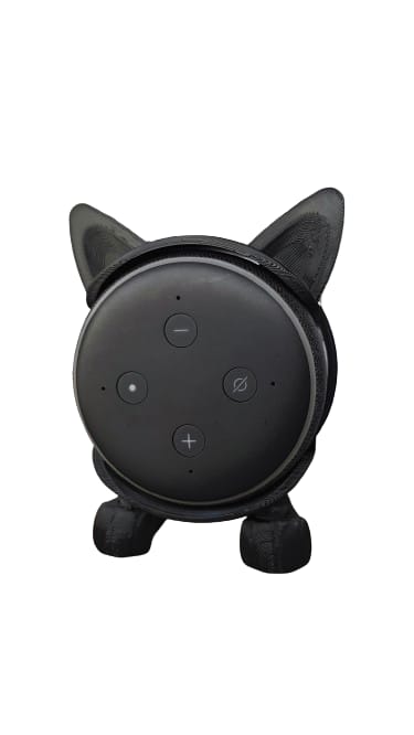 Suporte Echo Dot 3 3a geração de mesa Gato Gatinho (3d.1047)