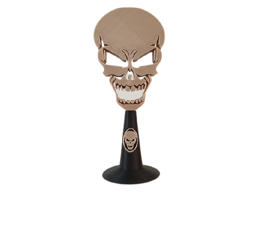 Suporte Fone De Ouvido Headphone Stand De Mesa Caveira (3d.06.06.11)