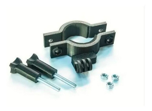 Suporte Gopro Mount Fixar Em Tubos Guidom Cano Cinlindro (3d.02.08.08 pai)