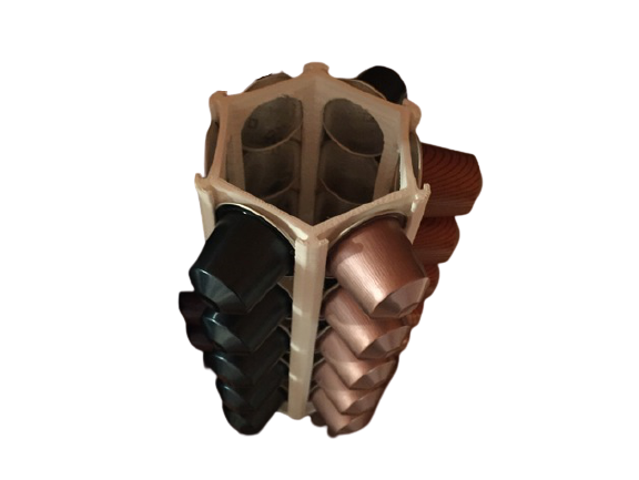 Suporte Porta Cápsulas Café Nespresso Hexagonal (3d.06.04.10)