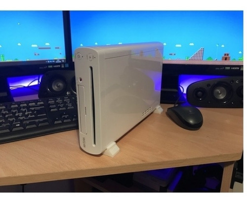 Suporte Vertical Para Nintendo Wii U Wiiu Mesa (3d.00.10.04)