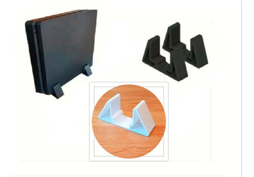 Suporte Vertical Ps4 Slim C/pezinho Antiderrapante + Seguro (3d.04.02.05)