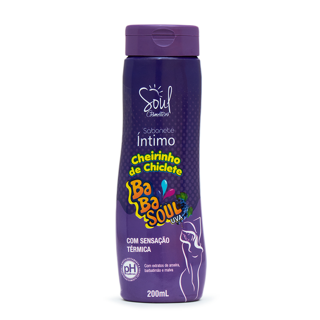 Sabonete Íntimo  Uva BabaSoul  200ml (720342)